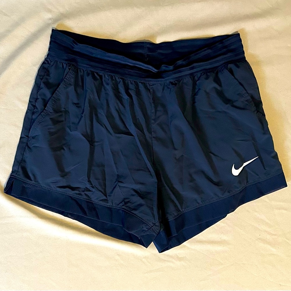 Nike navy nylon short